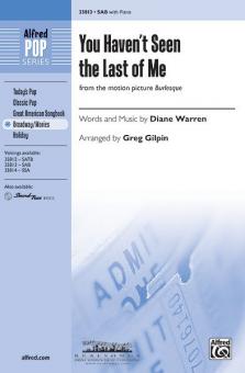 You Haven't Seen The Last Of Me Standard