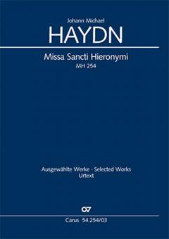 Missa Sancti Hieronymi MH 254 Standard