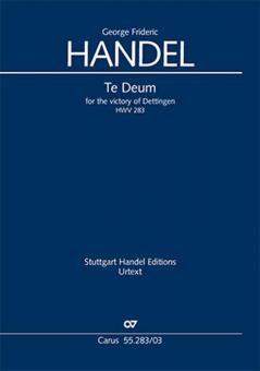 Te Deum for the Victory of Dettingen HWV 283 Standard