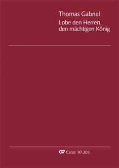 Lobe den Herren, den mächtigen König 