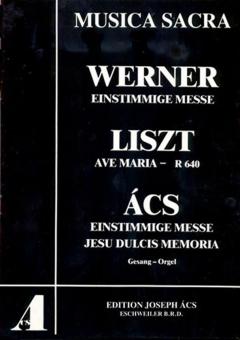 Einstimmige Messe, Jesu Dulcis Memoria 