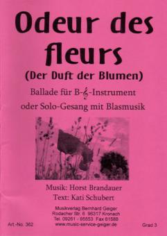 Odeur des fleurs 