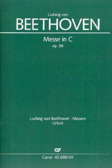 Mass C Major op. 86 