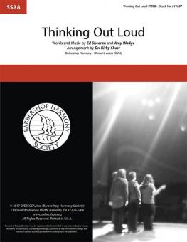 Thinking Out Loud Standard