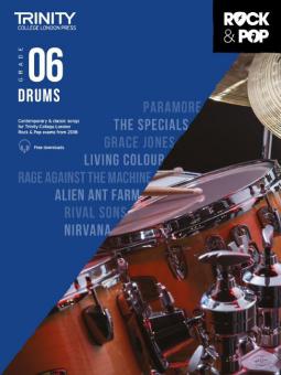Trinity College London Rock & Pop 2018 Drums Grade 6 