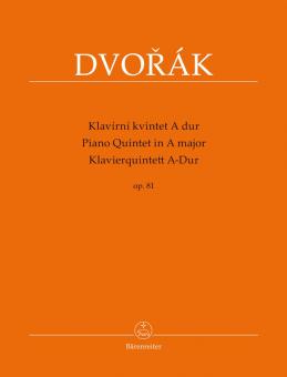 Piano Quintet in A major op. 81 