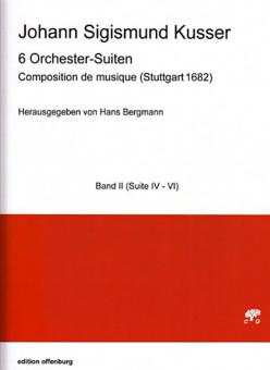 6 Orchestersuiten Band 2 (Suite Nr. 4-6) 