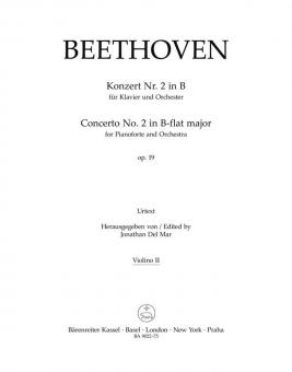 Konzert Nr. 2 B-Dur op. 19 