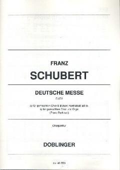 Deutsche Messe D 872 (Originalfassung) 