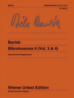 Mikrokosmos Band 2 (Vol. 3 & 4) 
