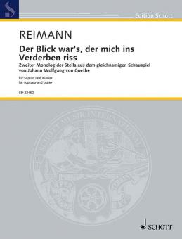 Der Blick war's, der mich ins Verderben riss Standard
