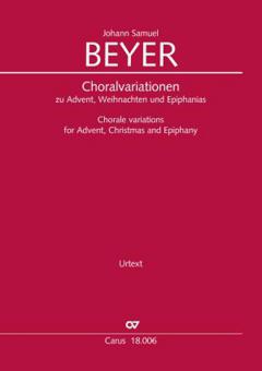 Chorale variations for Advent, Christmas and Epiphany 