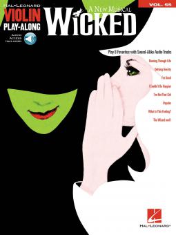 Violin Play-Along Vol. 55: Wicked 