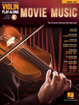 Violin Play-Along Vol. 57: Movie Music 