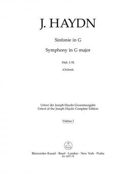 Symphony G major Hob. I:92 'Oxford' 