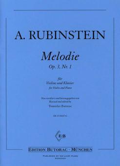 Melodie op. 3, Nr. 1 