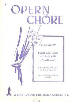 Duett und Chor der Landleute 