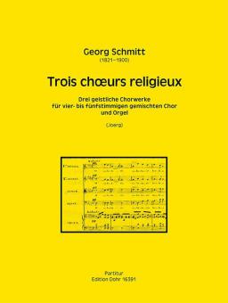 3 choeurs religieux 