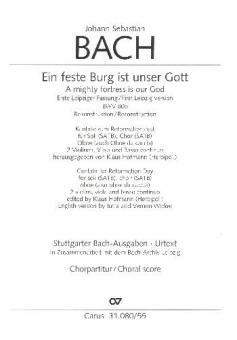 A mighty fortress is our God BWV 80b 