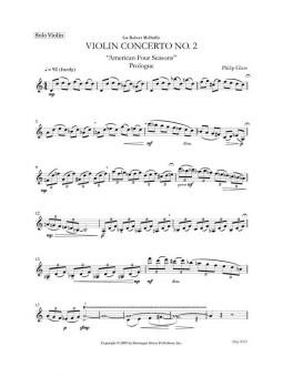 Violin Concerto No 2 ('American Four Seasons') 