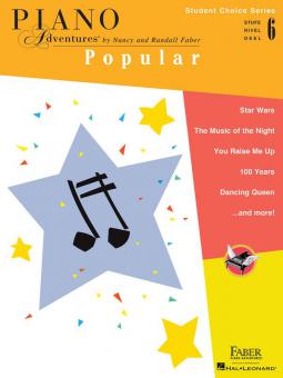 Faber Piano Adventures - Student Choice Series: Popular Level 6 