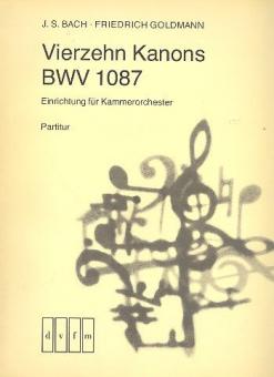 14 Kanons BWV 1087 