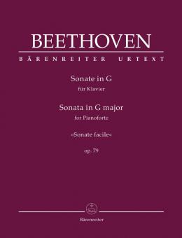 Sonata in G major op. 79 - 'Sonate facile' Standard