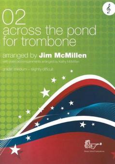 Across the Pond for Trombone 02 - Treble Clef 