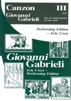 Canzon III (1615) 