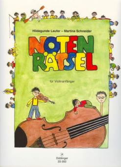 Notenrätsel für Violinanfänger 