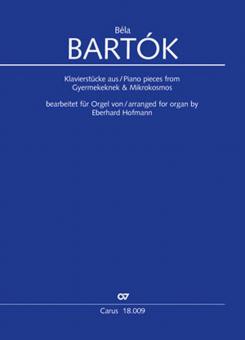 Piano pieces from Gyermekeknek & Mikrokosmos 