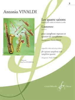 Les quatre saisons - L'automne Op. 8 no 3 