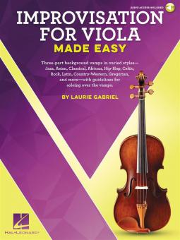 Improvisation For Viola Made Easy 
