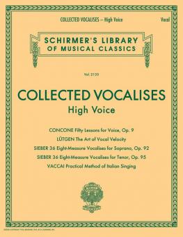Collected Vocalises: High Voice 