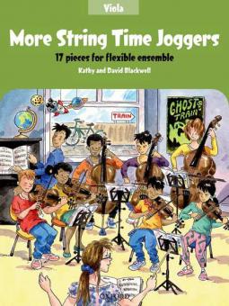 More String Time Joggers - Viola 