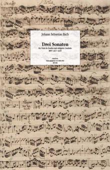 3 Sonaten BWV1027-1029 