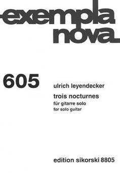 3 Nocturnes für Gitarre 