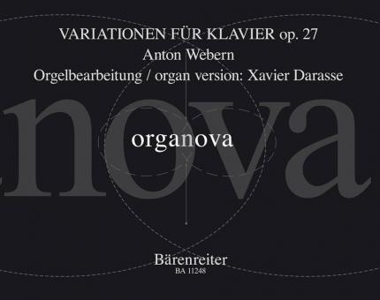 Organova 12: Variationen for piano op. 27 Standard