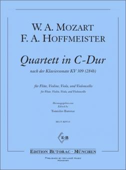 Quartett in C-Dur nach der Klaviersonate KV 309 