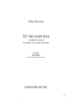 Tu Ne Sais Pas 