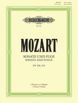 Sonata in D K448; Fugue in C minor K426 