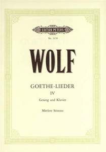 Goethe-Lieder Vol. 4 