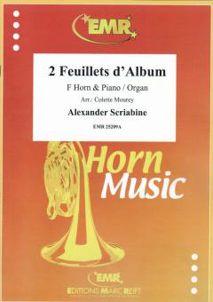 2 Feuillets d'Album Standard