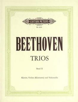 Trios for Violin (or Clarinet) Cello and Piano 
