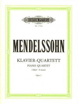 Piano Quartet in F minor Op. 2 