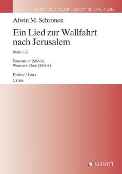 Ein Lied zur Wallfahrt nach Jerusalem Standard