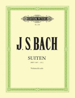 6 Solo Suites BWV 1007-1012 
