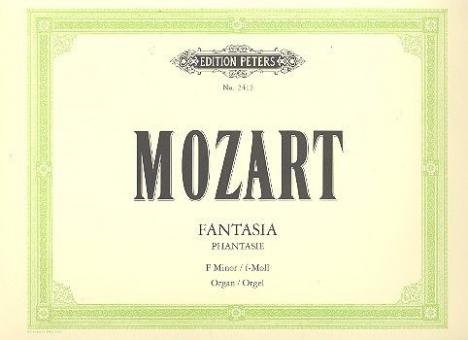 Fantasia in F minor K608 
