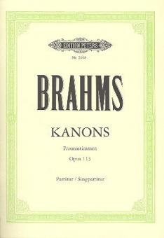 Canons Op. 113 