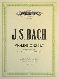 Violin Concerto no. 5 in G min. BWV1056 